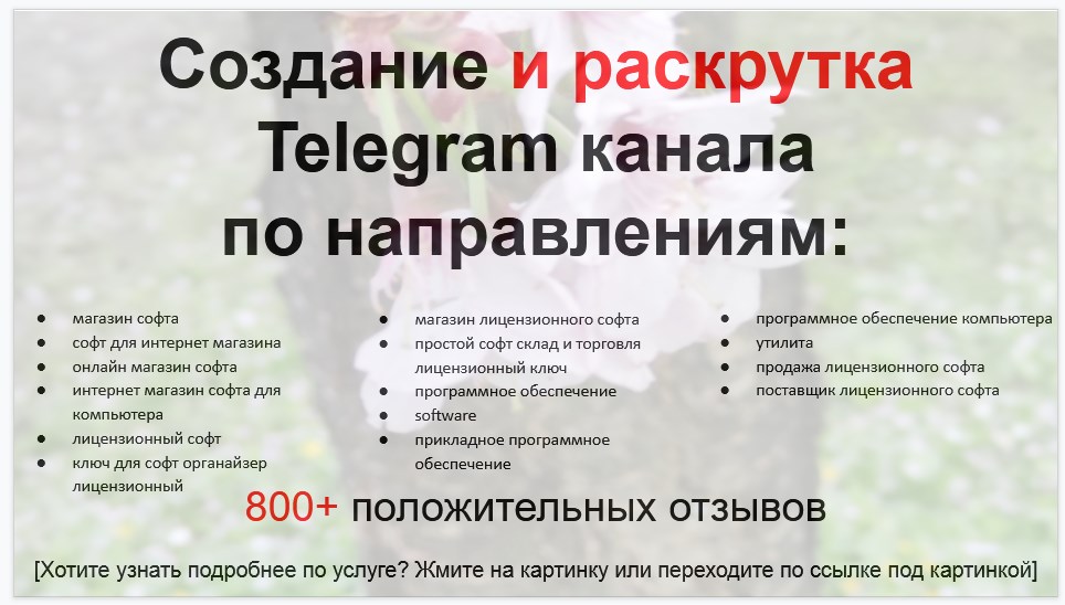 Сервис раскрутки коммерции в Telegram по близким направлениям - Магазин лодок