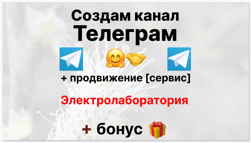 Сервис продвижения коммерции в Telegram - Электролаборатория
