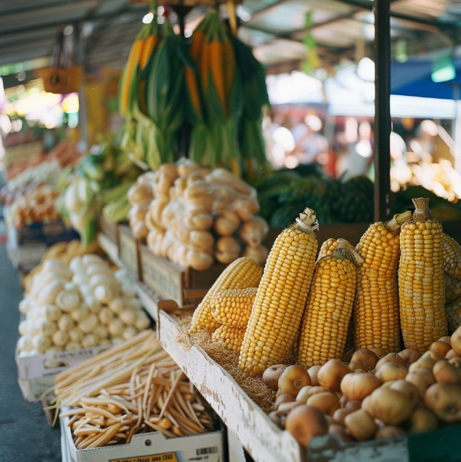 Сельхоз-продукция на рынке